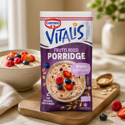 CAMEO Vitalis Porridge Frutti Rossi 56 g
