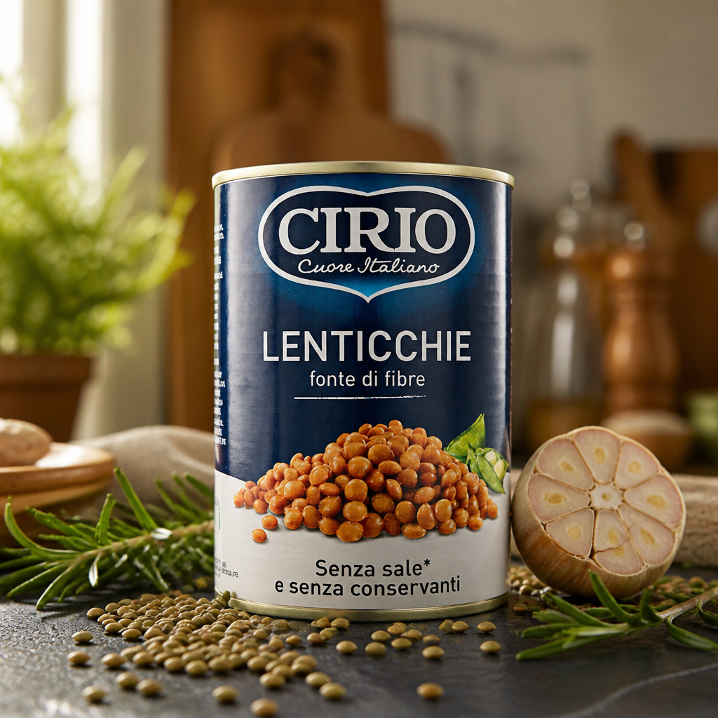Lentilles Cirio en boîte de 400 g
