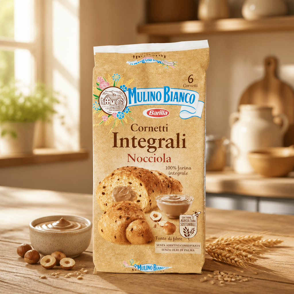 Mulino Bianco Cornetti Integrali Nocciola 280g