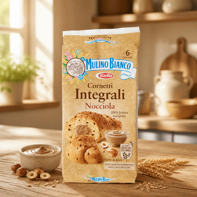 Mulino Bianco Cornetti Integrali Nocciola 280g