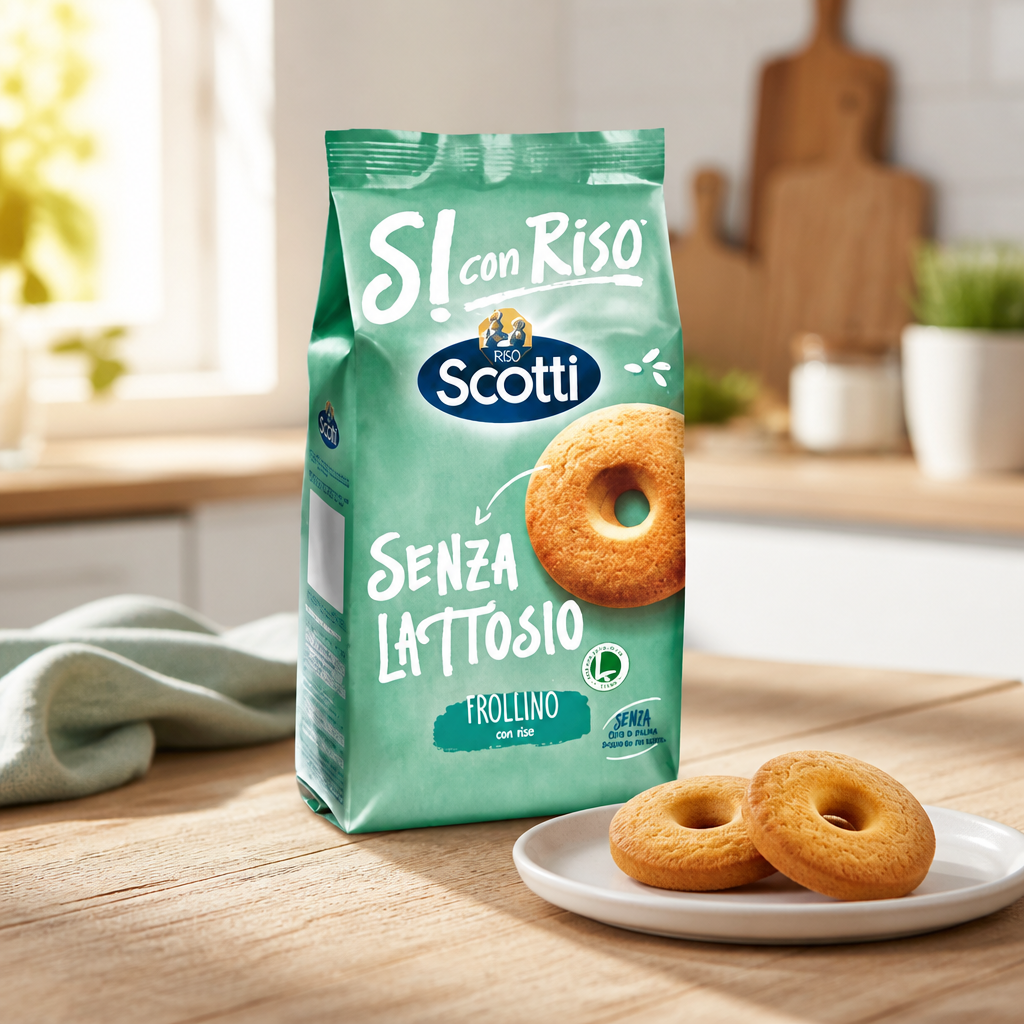 Scotti Si con Riso Frollino Senza Lattosio gr 350