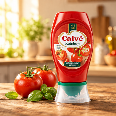 Calvé Ketchup Classico Top Down 250 ml