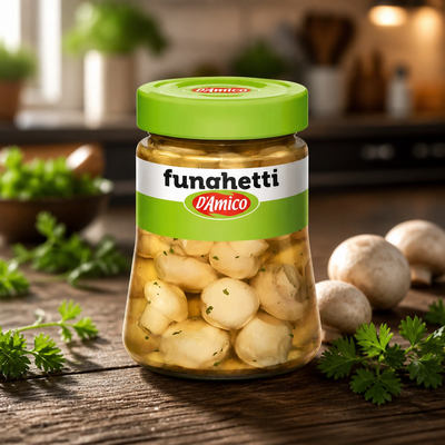 D'Amico Field Mushrooms 280g