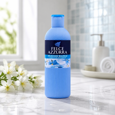 Blue Fern White Musk Shower Gel 650ml