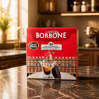 30 Capsule Borbone Decisa compatibili con Lavazza A Modo Mio