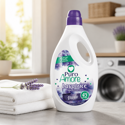 Pure Love Purple Washing Machine 45 Washes