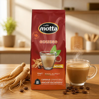 Motta Ginseng Coffee 8 Dolcegusto Compatible Capsules