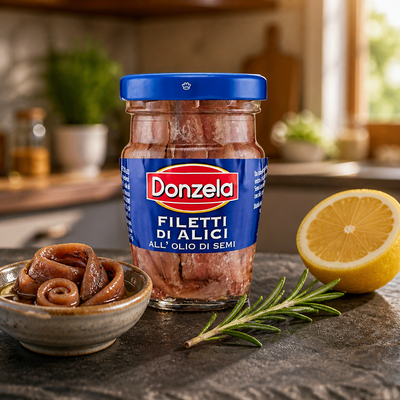 Donzela Anchovy Fillets 80gr