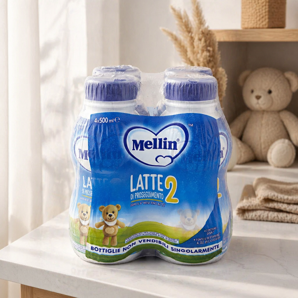 Mellin 2 Lait Liquide 500 ml x 4
