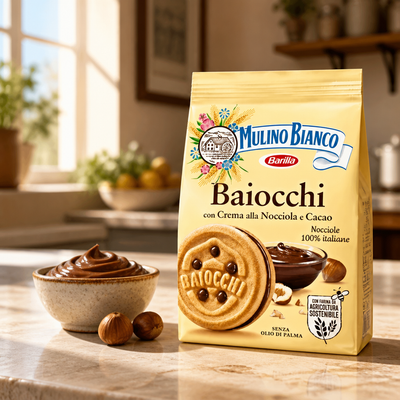 Mulino Bianco Baiocchi Sacco Nocciola 260 GR
