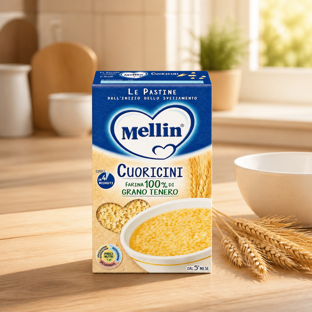 Mellin Pastina Cuoricini 320 g