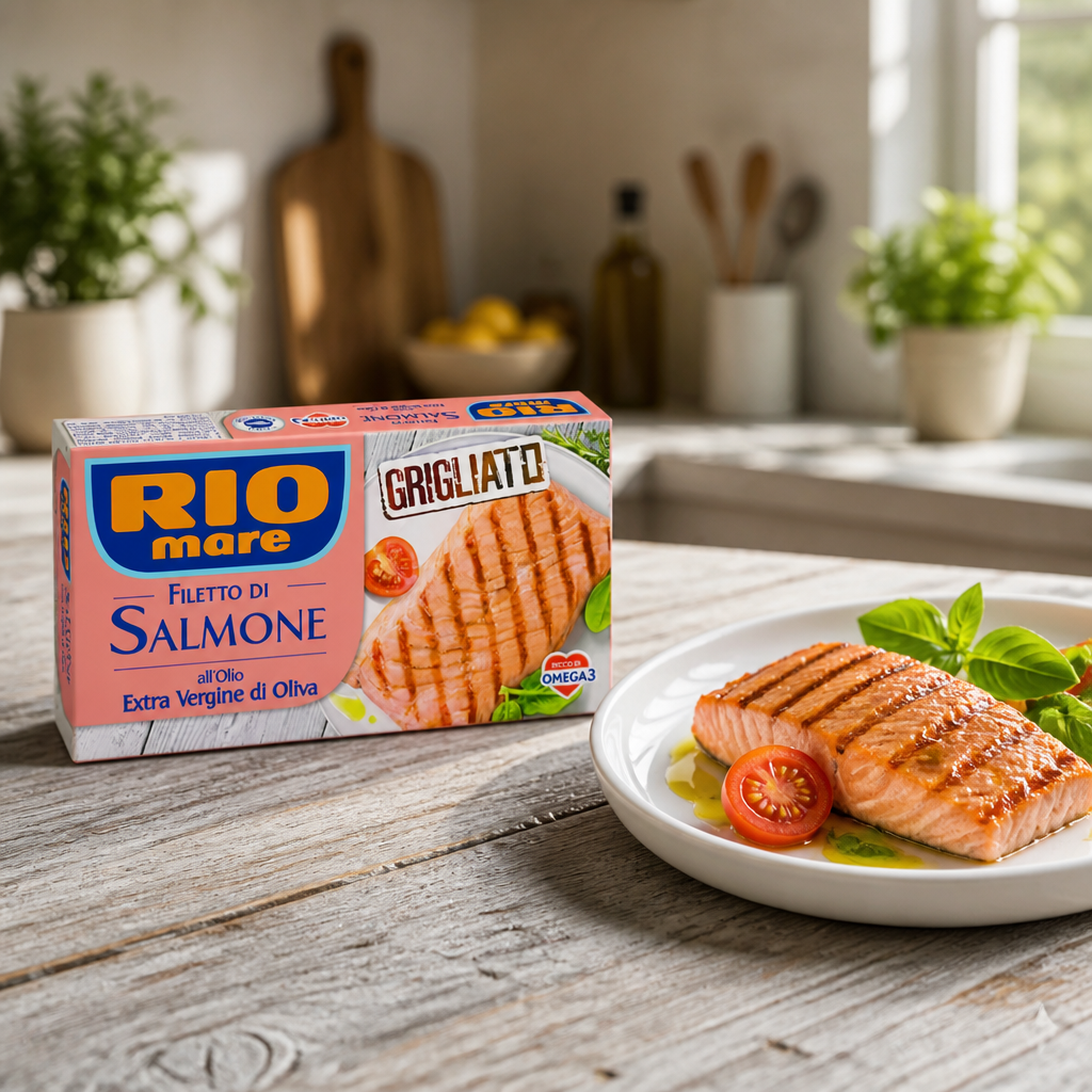 Filet de saumon grillé Rio Mare EVO 125 g