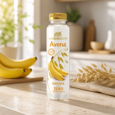 San Benedetto Avoine Banane Zéro Sucres 400 ml
