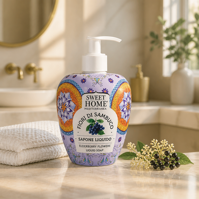 Sweet Home Sapone Liquido Fiori di Sambuco 500 ml