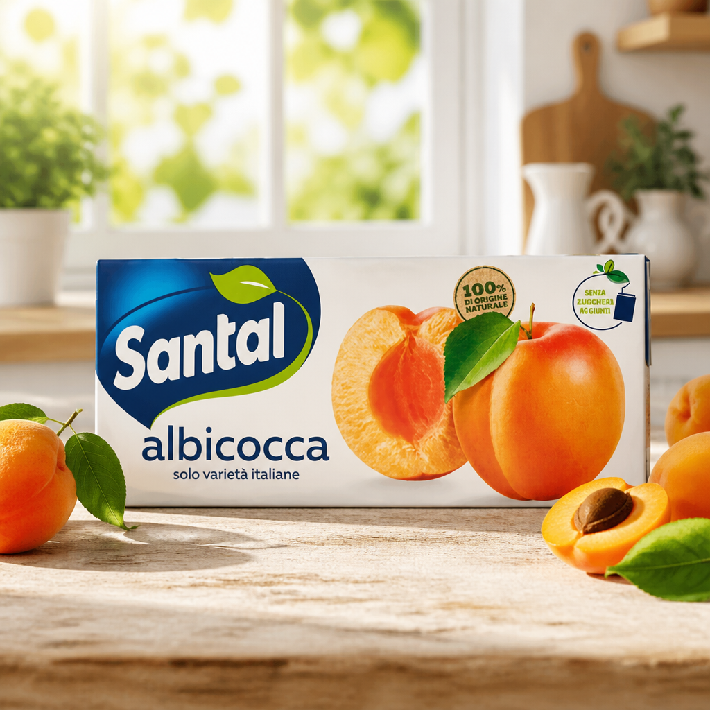 Santàl Succo Albicocca 200 ml x 3