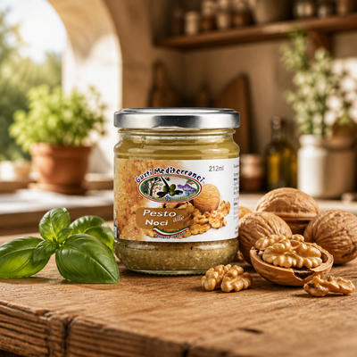 Gusti Mediterranei Walnut Pesto 212 ml