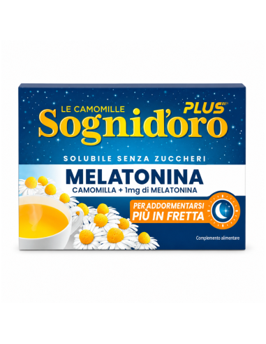 Sogni d’Oro Camomilla e Melatonina 16FF GR.64