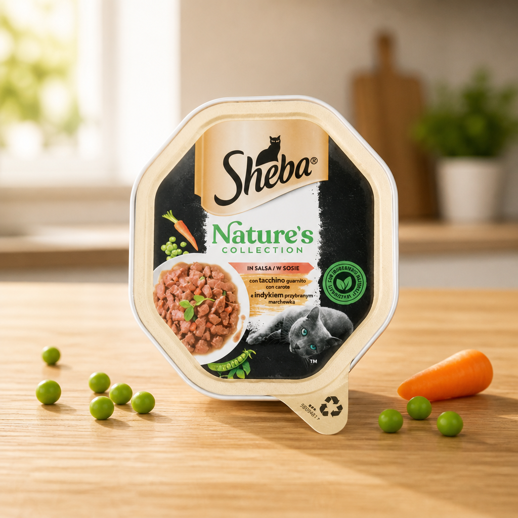 Sheba Nature Dinde et Carottes 85 g
