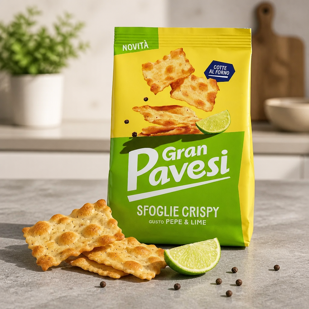Pâte feuilletée Gran Pavesi citron vert et poivre 150 g