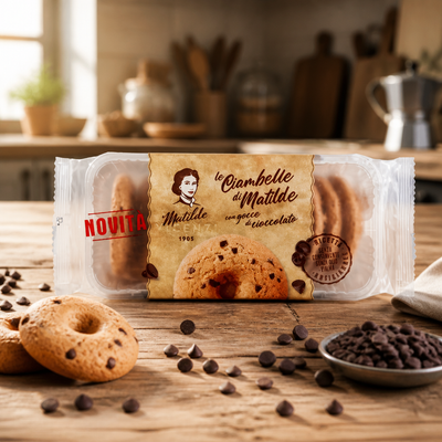 Vincenzi Ciambelle Gocce di Cioccolato 200 gr