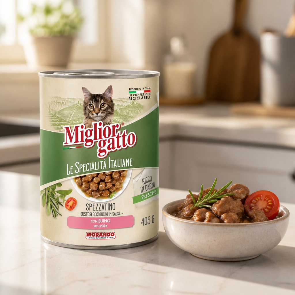 Migliorgatto Specialità Bocconi Suino 405 gr