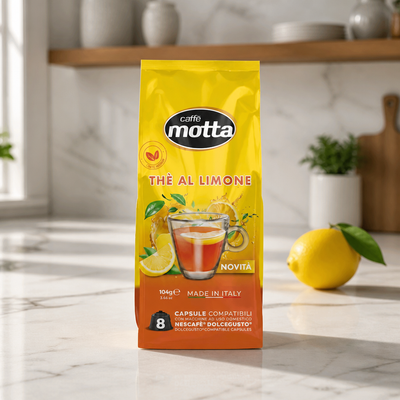 Motta Lemon Tea Coffee 8 Dolcegusto Compatible Capsules