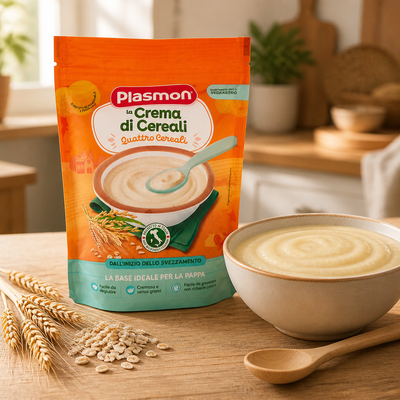 Plasmon 4-Grain Cream 200 gr