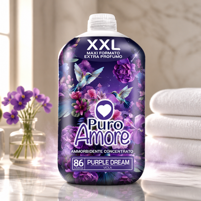 Puro Amore Ammorbidente Concentrato Viola 86 Lavaggi