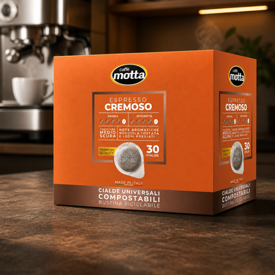 Motta coffee in original espresso pods, 30 pcs.