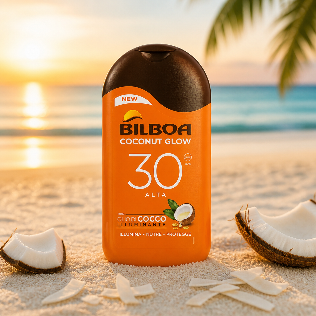 Bilboa Coconut Glow Latte Solare FP30 ml 200