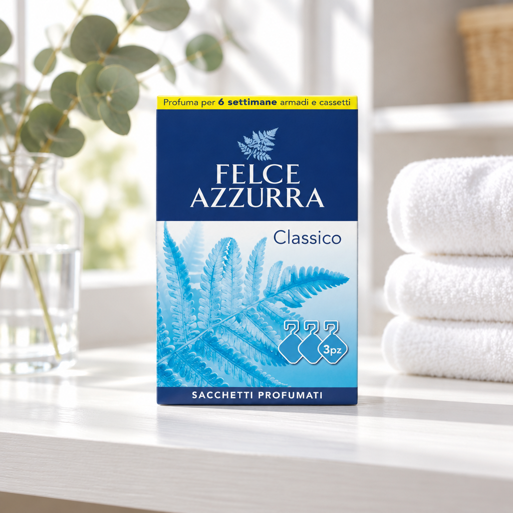 Felce Azzurra Sacchetti Profumati Armadi e Cassetti Classico – 3 pezzi