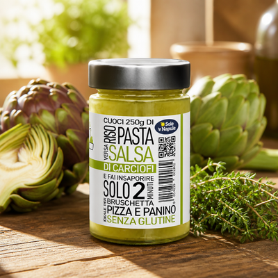 O' Sole 'e Napule – Sauce aux Artichauts 190 g