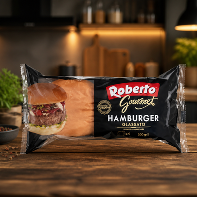 Roberto Pane Glazed Gourmet Hamburger 300g