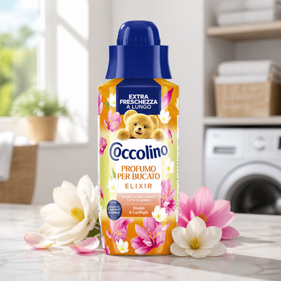 Coccolino Profumatore Bucato Elixir Sandalo e Caprifoglio 342 ml