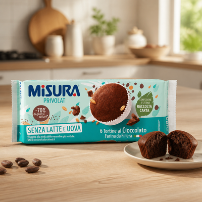 Misura Privolat Tortina al Cioccolato 240 g