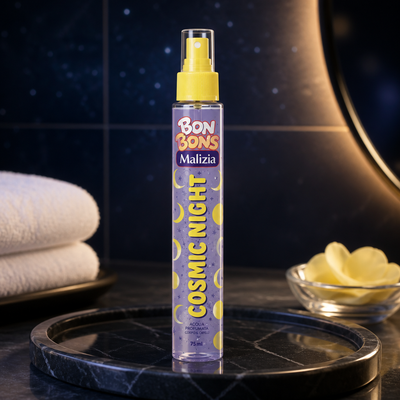 Acqua Corpo Glitter Profumata Spray Malizia Bon Bons Cosmic Night 75 ml