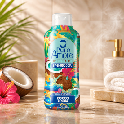 Puro Amore Bagnoschiuma Cocco Cremoso 650 ml