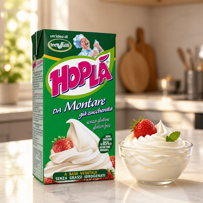 Panna Vegetale Hoplà per Dolci – 500 ml