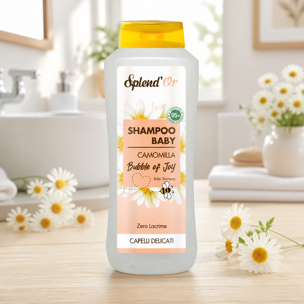 Splend'Or Shampoo Baby Camomilla Bubble of Joy 750 ml