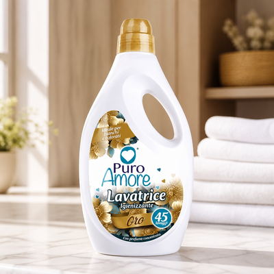 Pure Love Gold Washing Machine 45 Washes