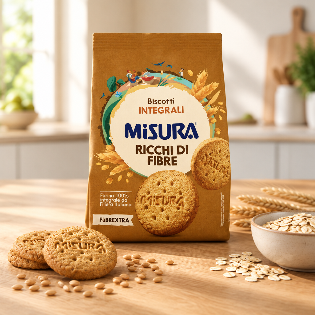 Misura Fibrextra Biscotti Integrali – 330 g