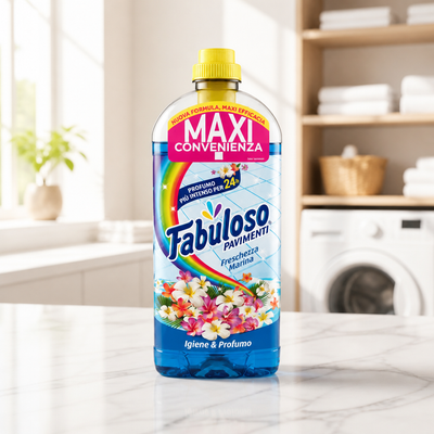 Fabuloso Pavimenti Marina 1250 ml – Detergente profumato per superfici lavabili