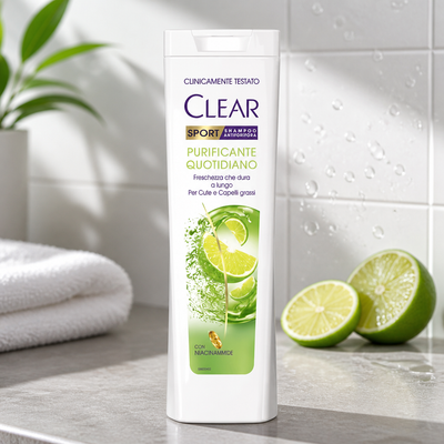 Clear Shampoo Sport Purificante 225 ml