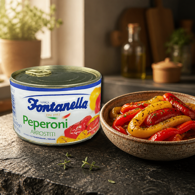 Fontanella Roasted Peppers 400 Gr