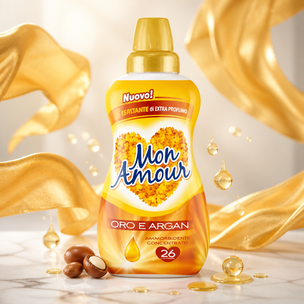 Adoucissant Concentré Or Mon Amour 26 Lavages 650 ml