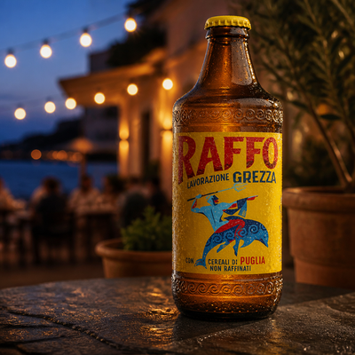 Raffo Birra Grezza Bottle 450 ml