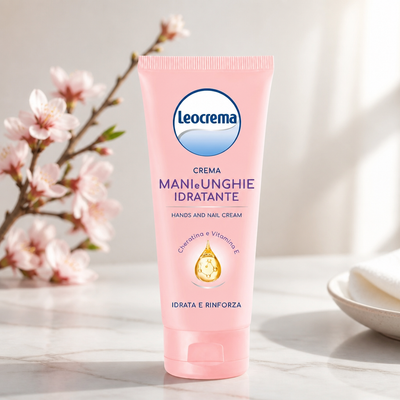 Leocrema Crème Mains et Ongles Hydratante 100ml