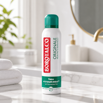 Déodorant en spray invisible Borotalco Original 150 ml