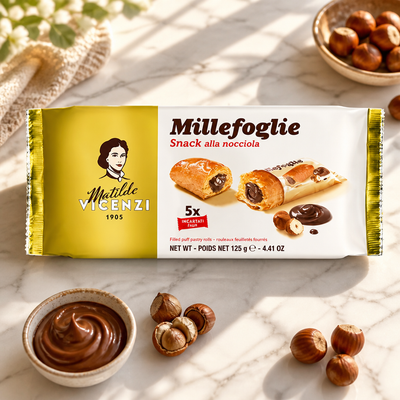 Vicenzi Millefoglie Mini Nocciola gr.125