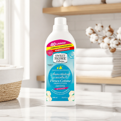 Sweet Home Ammorbidente Fresco Cotone 1 L 40 lav